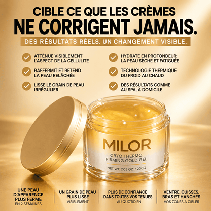 MILOR™ — Gel raffermissant à l’or